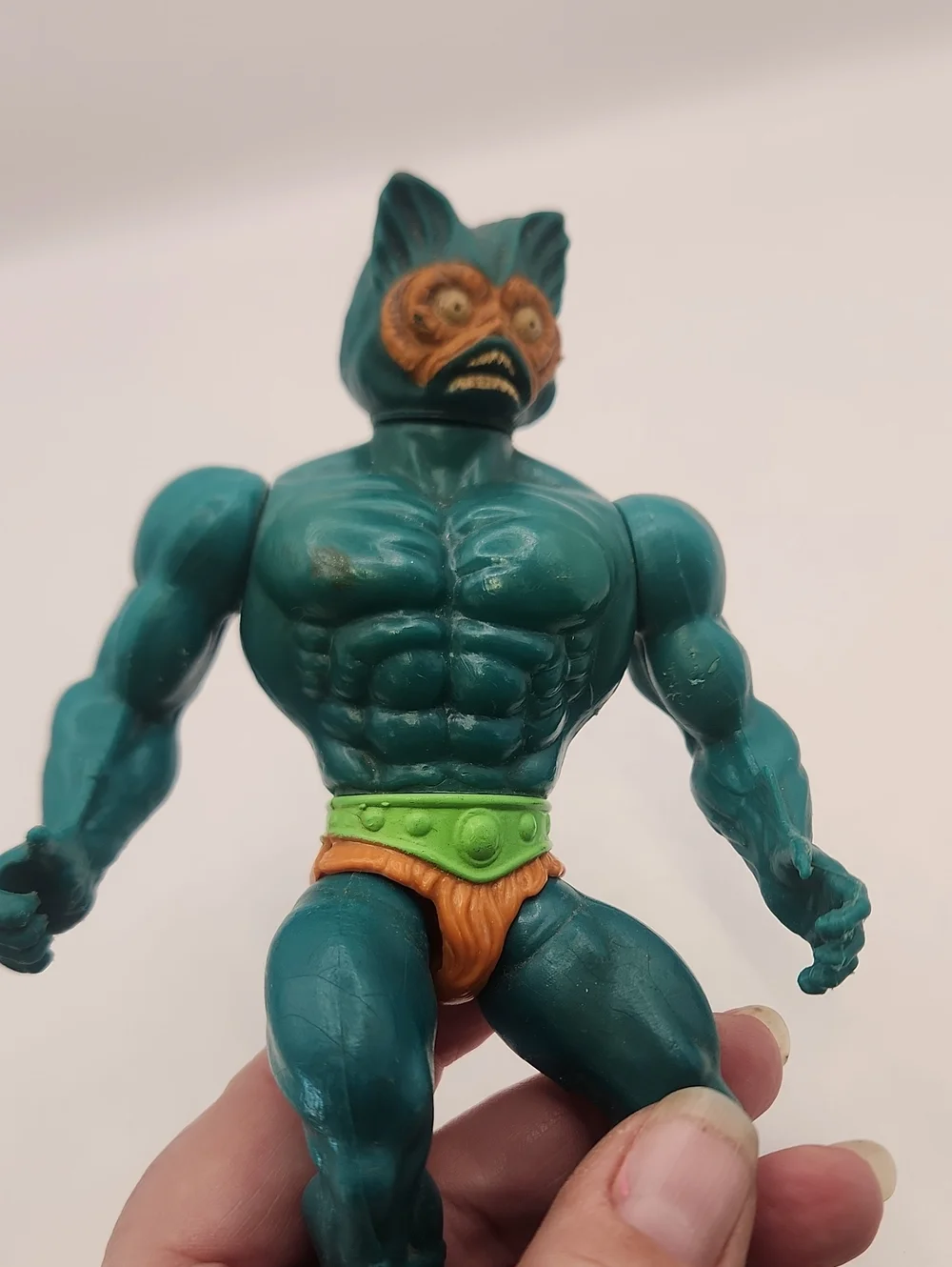 Mer-Man He-Man MOTU Mattel Masters of the Universe Mattel 1981 Vintage Figure